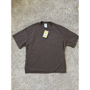 NIKE Men’s Sportswear TechPack Brown Pocket T-Shirt (FB7392-237) Sz Small